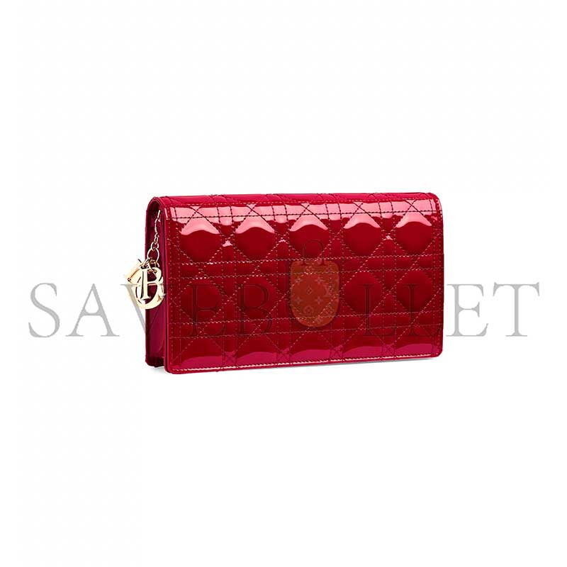 D*or lady D*or pouch with chain s0204ovrb_m323 (22*13*5cm)